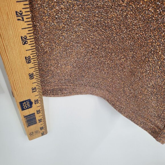 SCOTCH & SODA Wide Leg Stretch Lurex Pants Women Size Small High Waisted - Picture 13 of 16